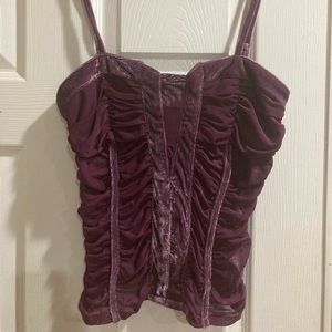 Sheer Purple Top